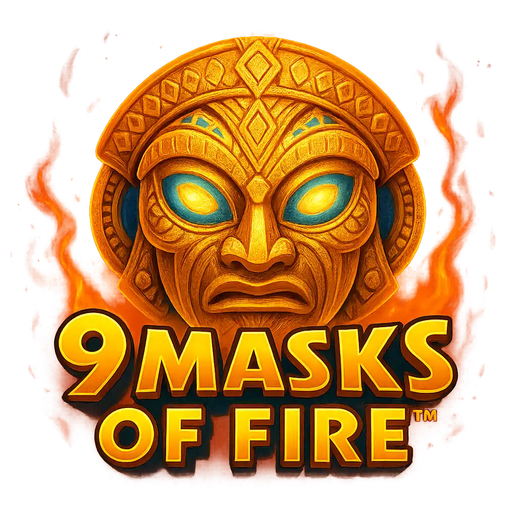 9 Masks Of Fire slot game artwork