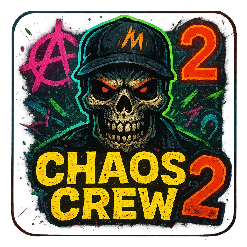 Chaos Crew 2 slot game artwork